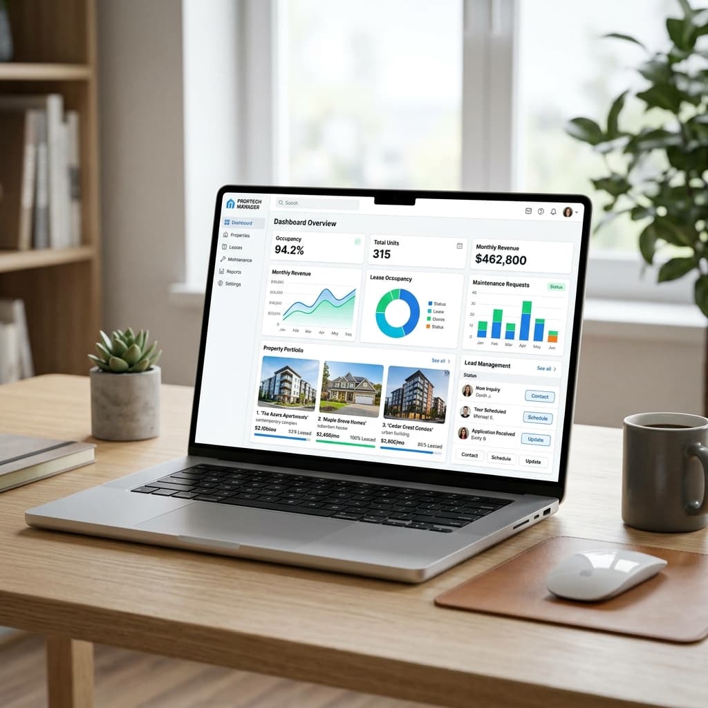 Realistic WaaS Dashboard Mockup